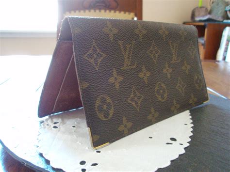 vintage Louis Vuitton checkbook cover